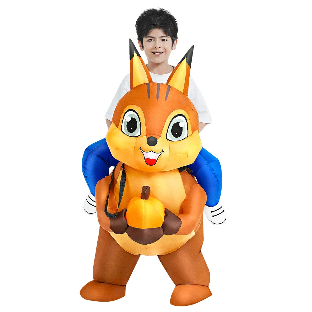 Child Kids Mascot Dinosaur Inflatable Costumes Unicorn Rooster Anime Dress Suits Purim Halloween Christmas Party Cosplay Costume