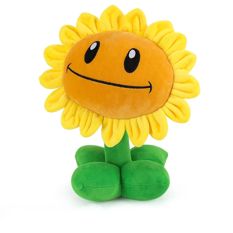 Plants vs Zombies Sunflower Peashooter Coconut Plush Doll Toy Pillow Toy Figures Soft Large Zombie Pillow Kid Christmas Gifts