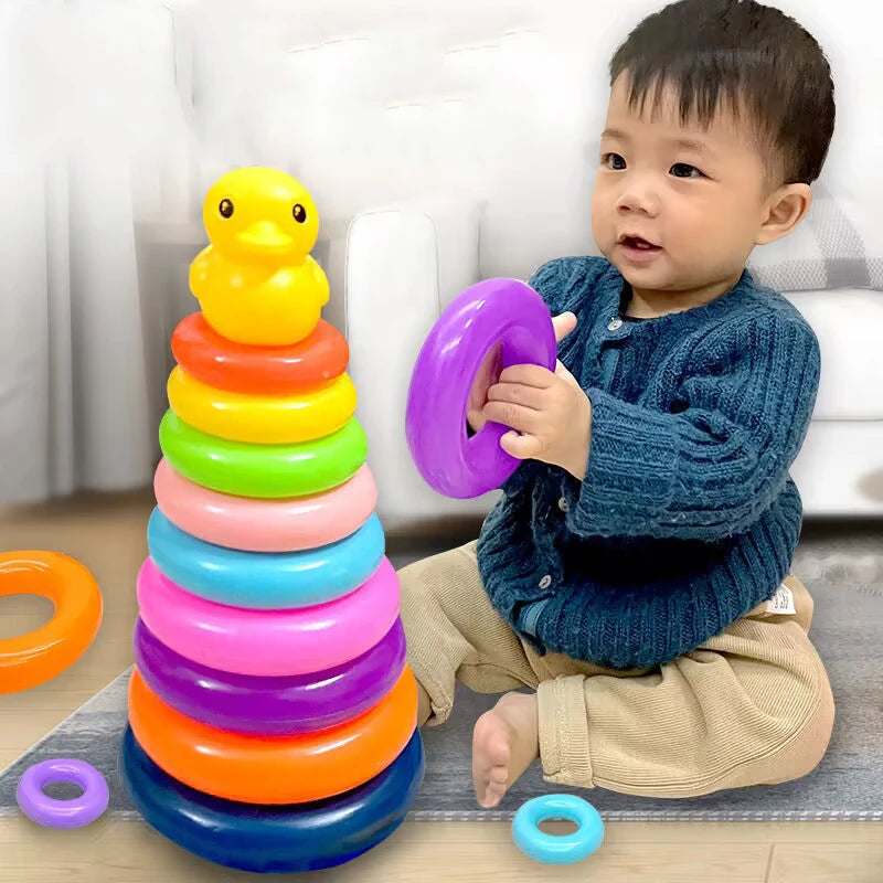 Montessori Baby Toy STACKING & SORTING Tower