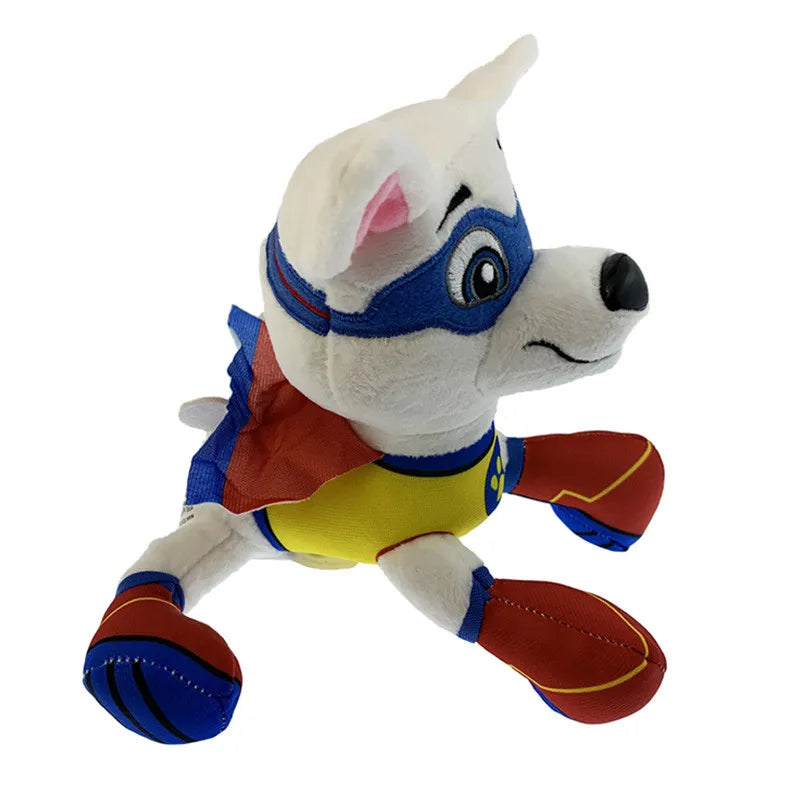 Cartoon Paw Patrol Plush Doll 19cm Chase Rock Animal Dog Cartoon Model Action Figures Movies Peripherals Children Christmas Gift