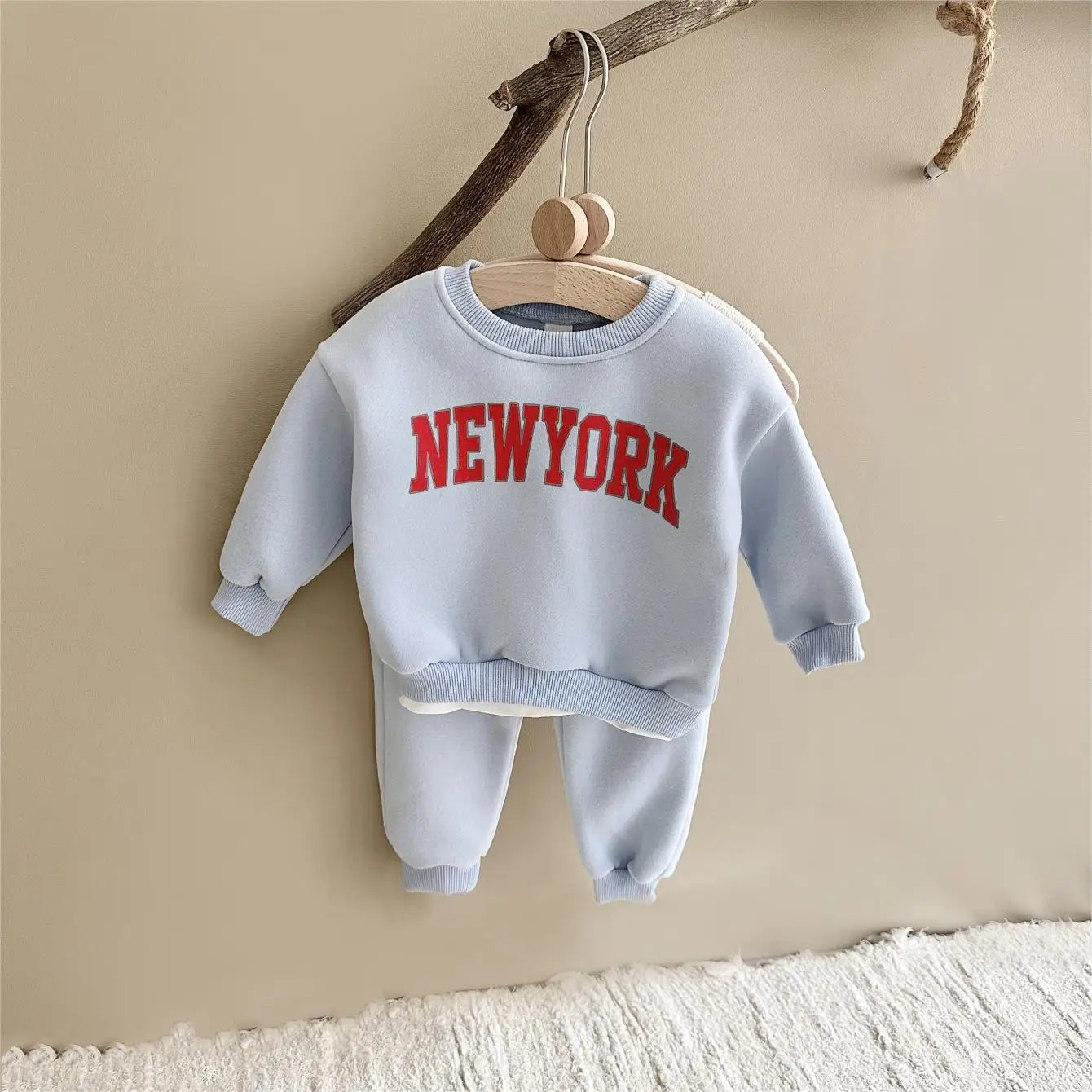 NEW YORK LOGO Toddler's 2PCS Printed Casual Outfit SET