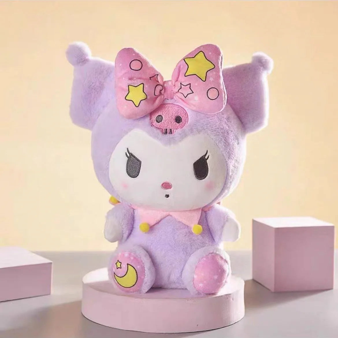 Anime Kuromid Toys Sanrio 25Cm Kawaii Mymelody Cinnamorol Plush Soft Stuffed Animals Doll Plushie Pillow Xmas Gift Decor