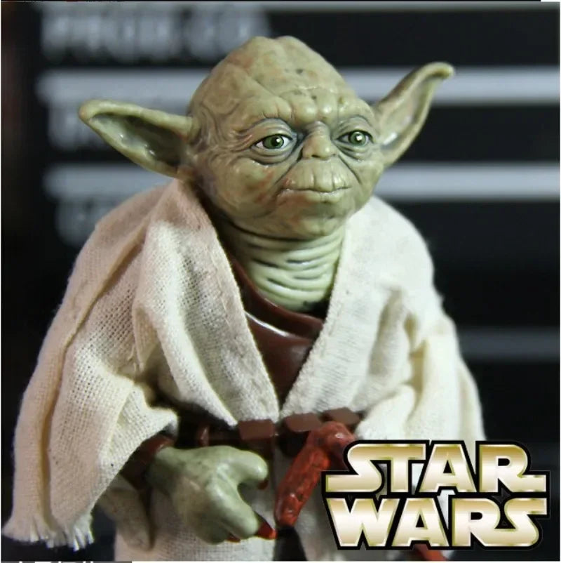 Stars Wars Movies Grand Master YODA Character Scale Model Action Figure Model Desktop Ornament Doll Toys Birthday Gifts
