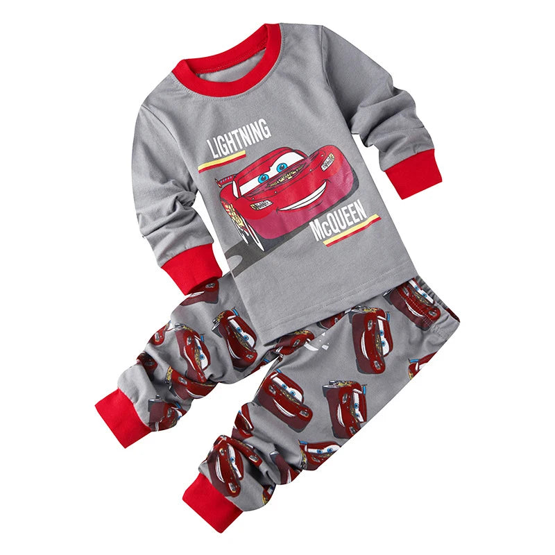 Children's MOVIE Cars McQueen Pajamas Set