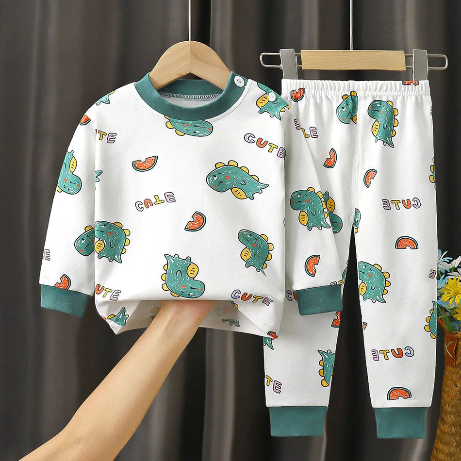 Children's Soft Comfort Cartoon Pajamas Sets