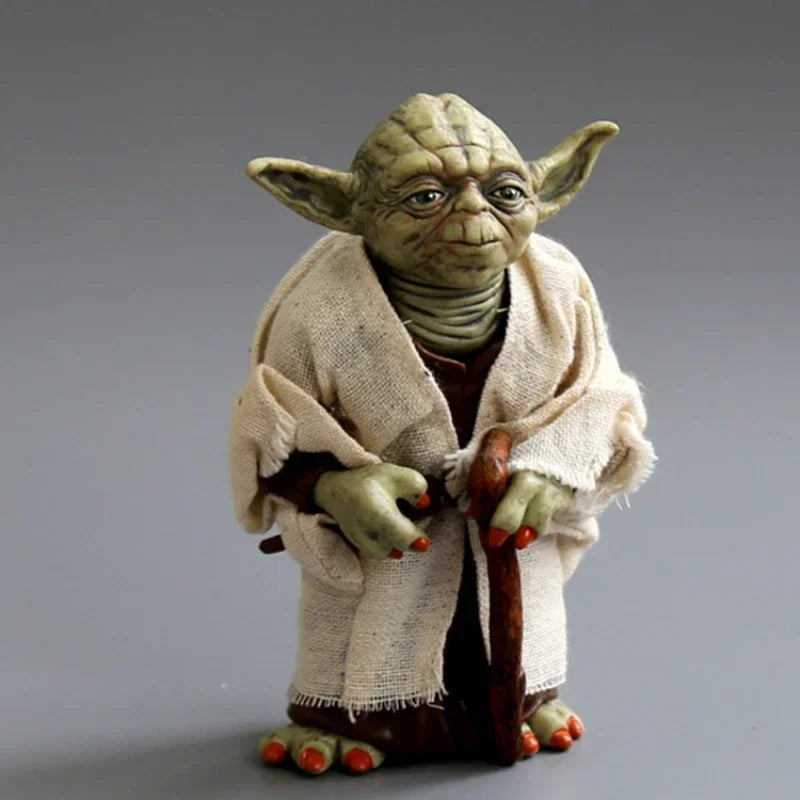 Stars Wars Movies Grand Master YODA Character Scale Model Action Figure Model Desktop Ornament Doll Toys Birthday Gifts