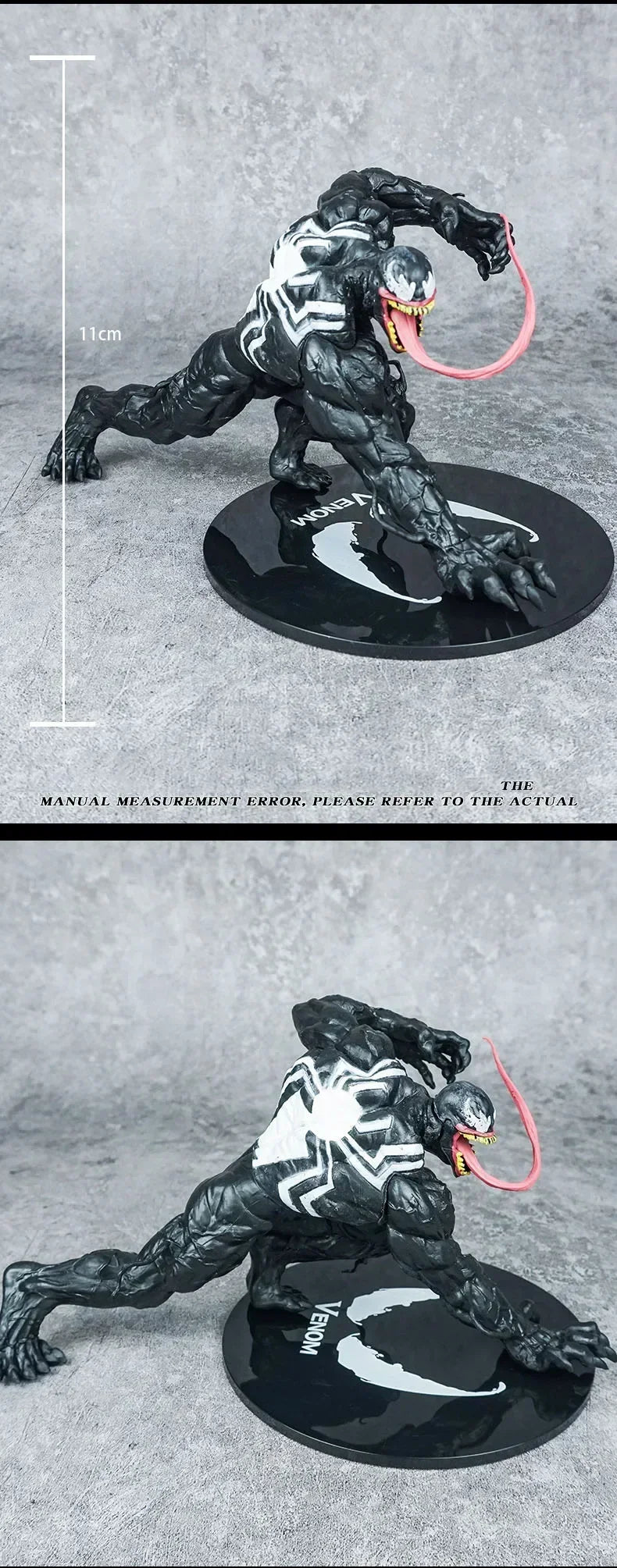New Venom Movie Model 11 cm Animation Ornaments Marvel Comics Hobby Collectibles