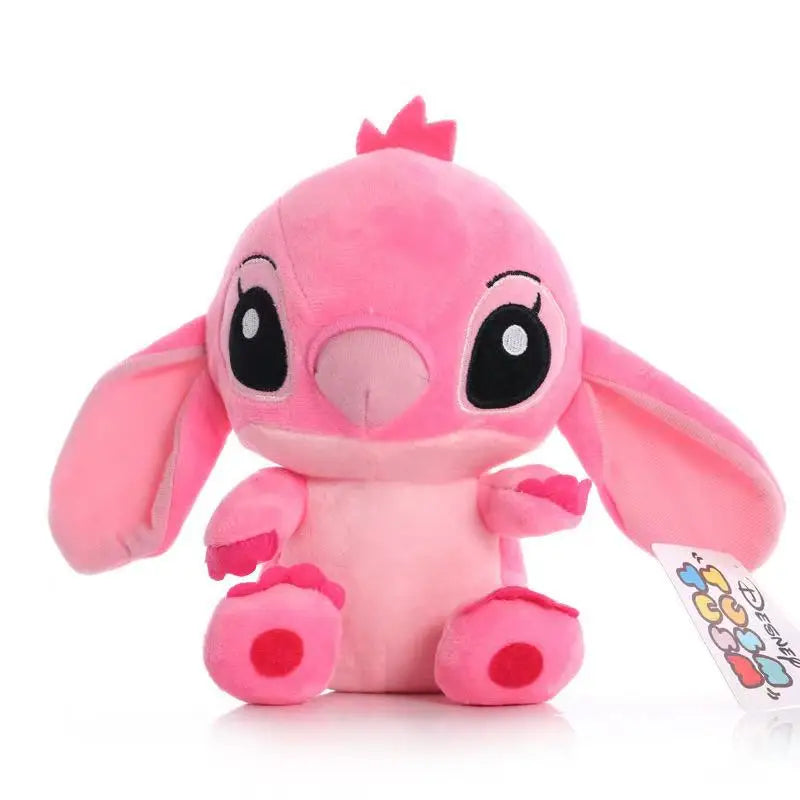 Stitch Movie Cartoon 18cm Original Plush Model Doll Children Action Figures Stuffed Toys Pendant Gifts