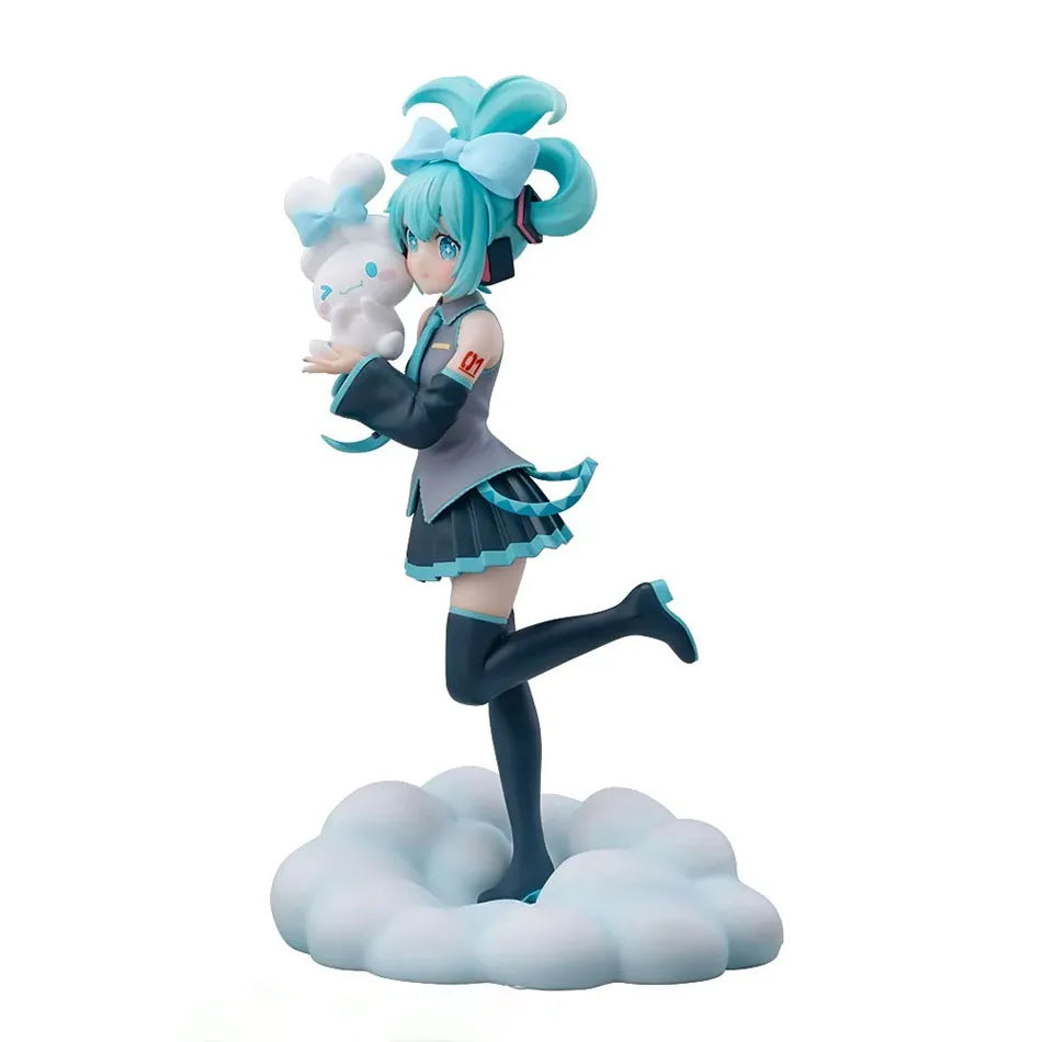 Hatsune Miku Anime 21cm Figure Fashion Subclture Miku Action Figure Christmas Gift PVC Collection Model Doll Toys