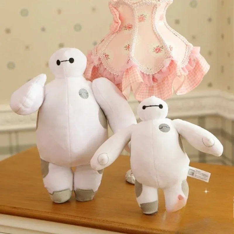 Big Hero 6 18cm Bay max Anime Plush Doll Cute Disney White Doll Pillow Movie Peripherals Birthday Gift for Children Stuffed Toys