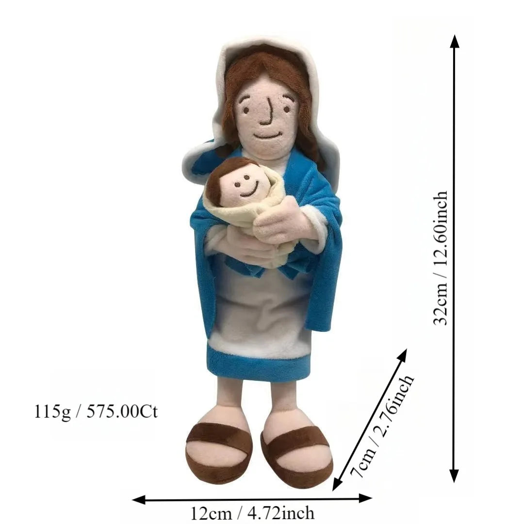 Jesus plush doll Mary doll dolls toys Children's Day gift
