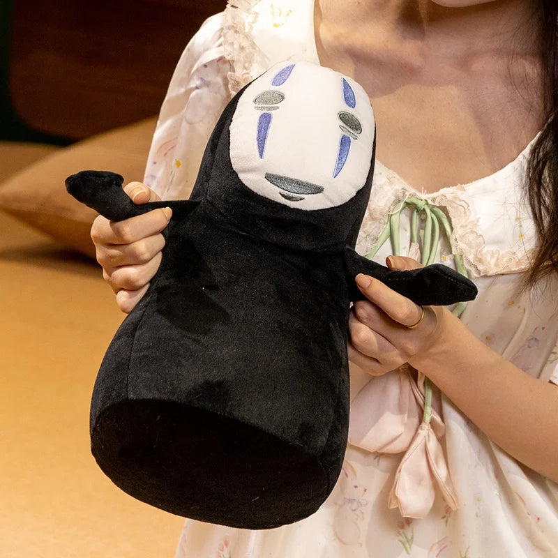 Japanese Anime Movie No Face Man Figure Doll Stuffed Plush Intresting Toy Home Decro Birthday Gifts