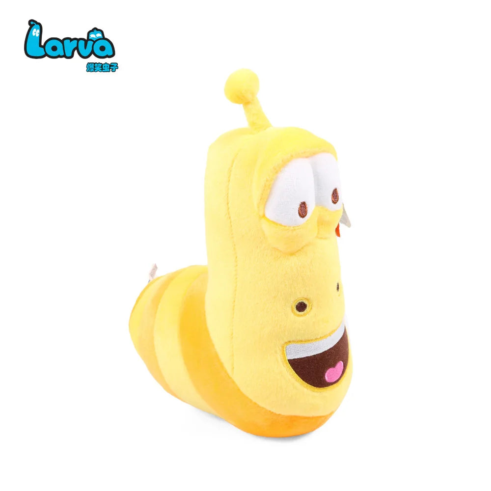 Anime TV SHOW Larva ,Creative Larva Plush Toy Stuffed 9/17CM Soft Cartoon Pillow Home Decor Plushie Toy Girl Birthday Gift
