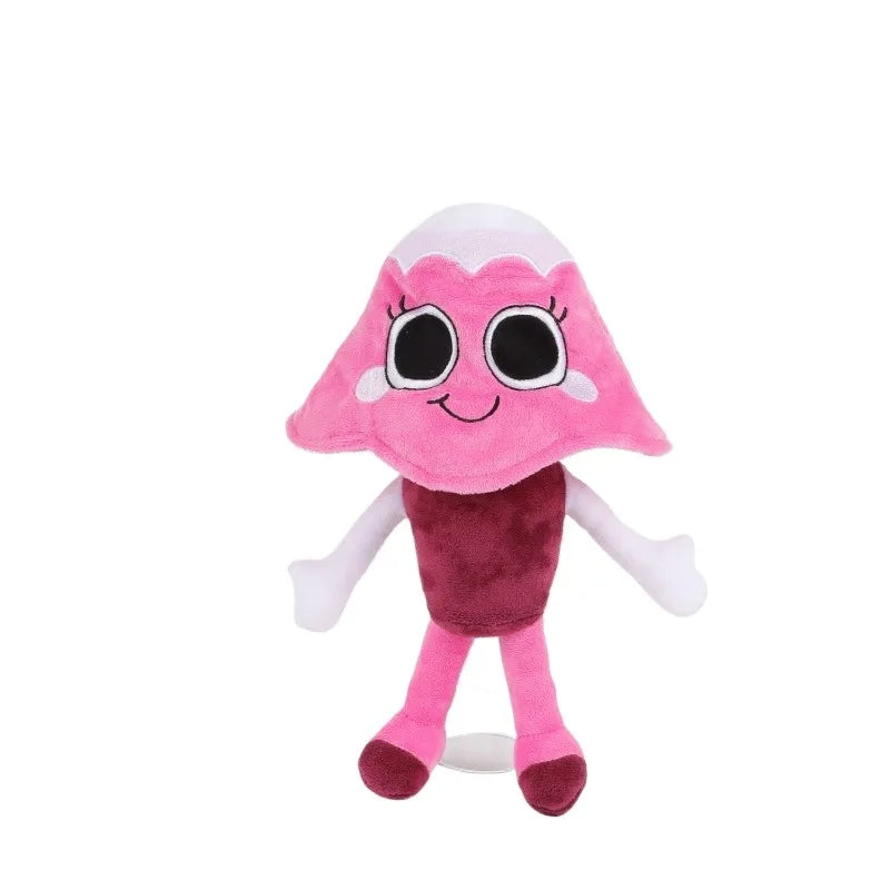 DANDY'S WORLD Plush Cute Dandy World Scrap Stuffed Horror Game Goob Pebble Plushie Soft Pillow Doll Children Gifts Doll