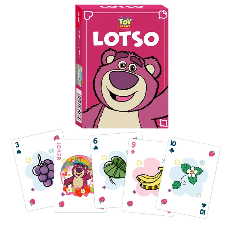 DISNEY MOVIES PLAYING CARS Stitch Poker Lots-o'-Huggin' Bear Playing Cards Poker Indoor Family Entertainment Games