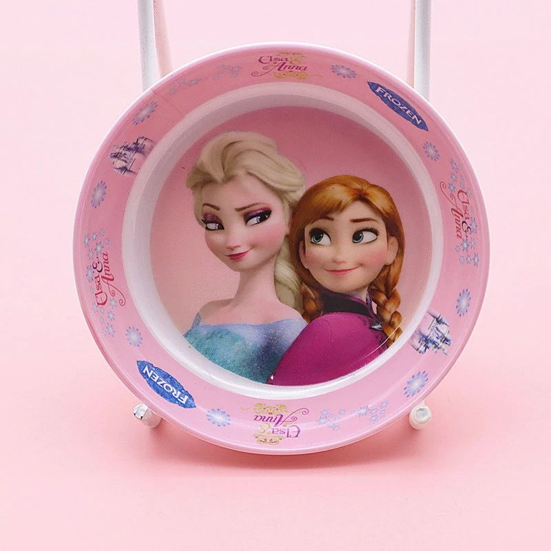 FROZEN MOVIE Elsa Anna Olaf cartoon children's bowl and spoon set personalized creative animation movie anti-fall tableware wholesale