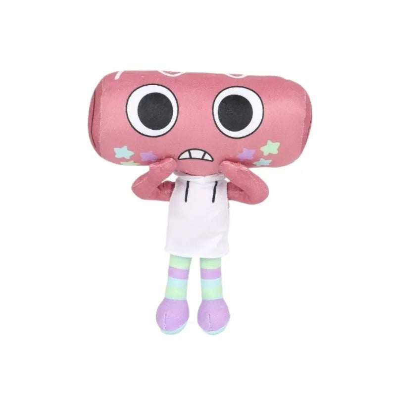 DANDY'S WORLD Plush Cute Dandy World Scrap Stuffed Horror Game Goob Pebble Plushie Soft Pillow Doll Children Gifts Doll