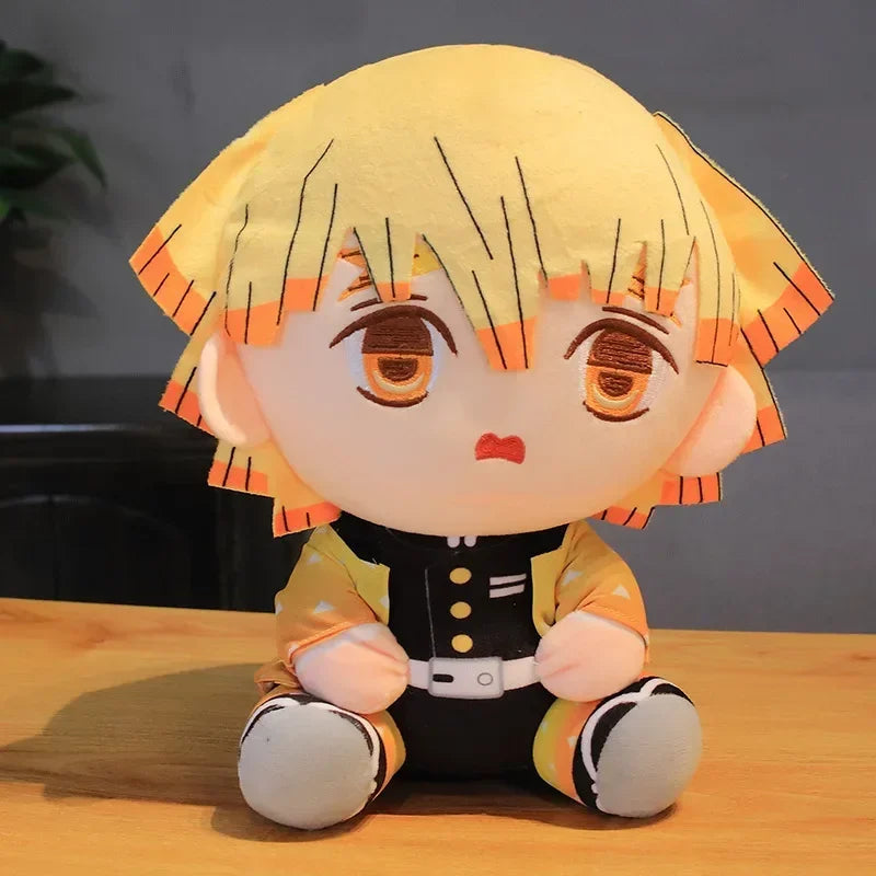 Demon Slayer Plush Doll 20cm Tanjirou Nezuko Zenitsu Anime Movie Stuffed Toy Kimetsu No Yaiba Game Plushie Figure Kids !!!