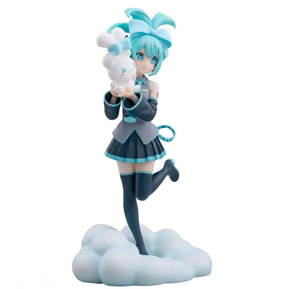 Hatsune Miku Anime 21cm Figure Fashion Subclture Miku Action Figure Christmas Gift PVC Collection Model Doll Toys