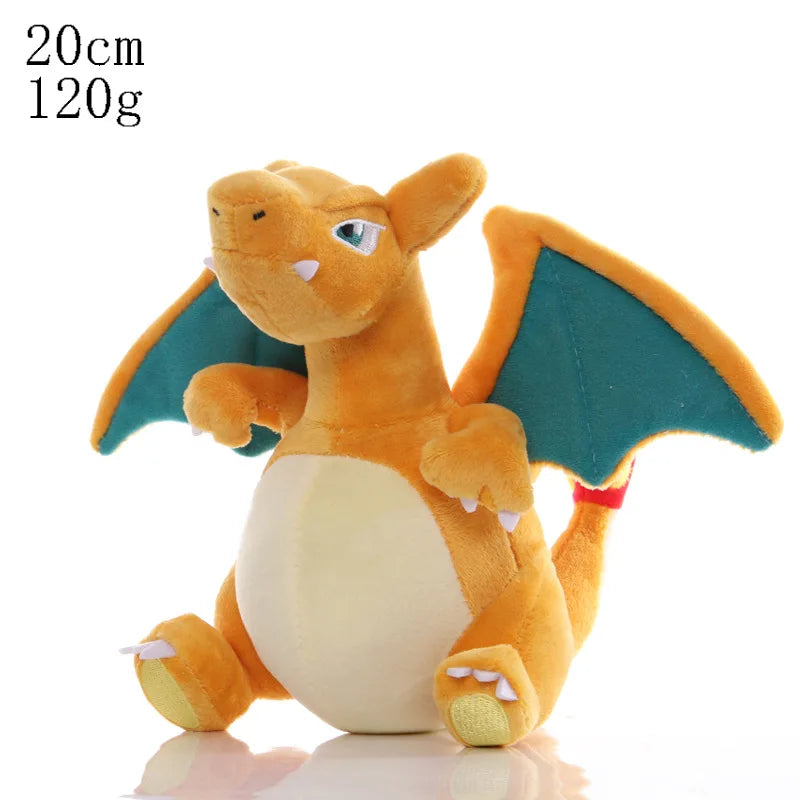 POKEMON 20cm Stuffed Plush Toys Kawaii Pikachu Raichu Jenny Turtle Anime Doll Kids Birthday Christmas Gift
