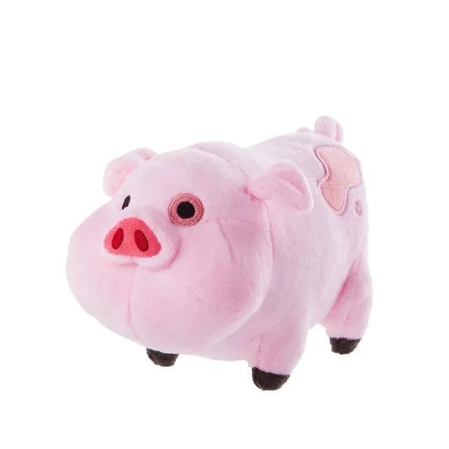 Disney Anime Movie Gravity Falls Figures Waddles Pig 18cm Cartoon Stuffed Animals Plush Doll Toy for Girl New Year Xmas Gift