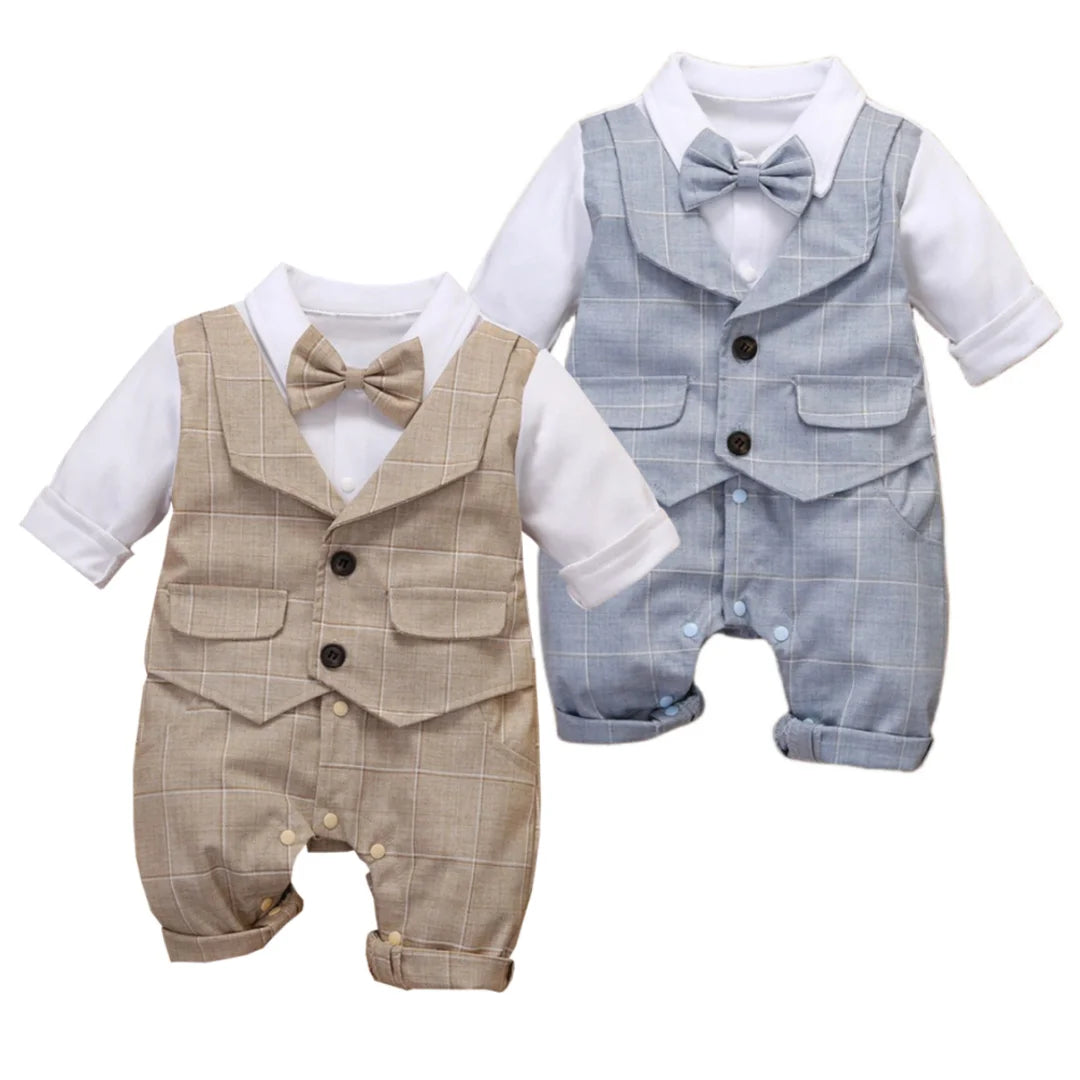 Toddler's Formal party Suit with bow tie