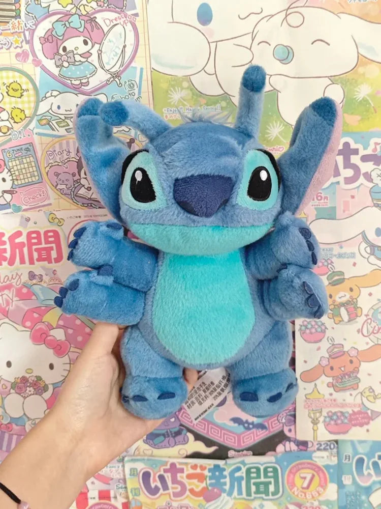 DISNEY Movie Stitch Stuffed Plush Toys Cute 22cm Four Hands 626 Stitch Plush Dolls Stuffed Toys Gifts for Kids Home Decor