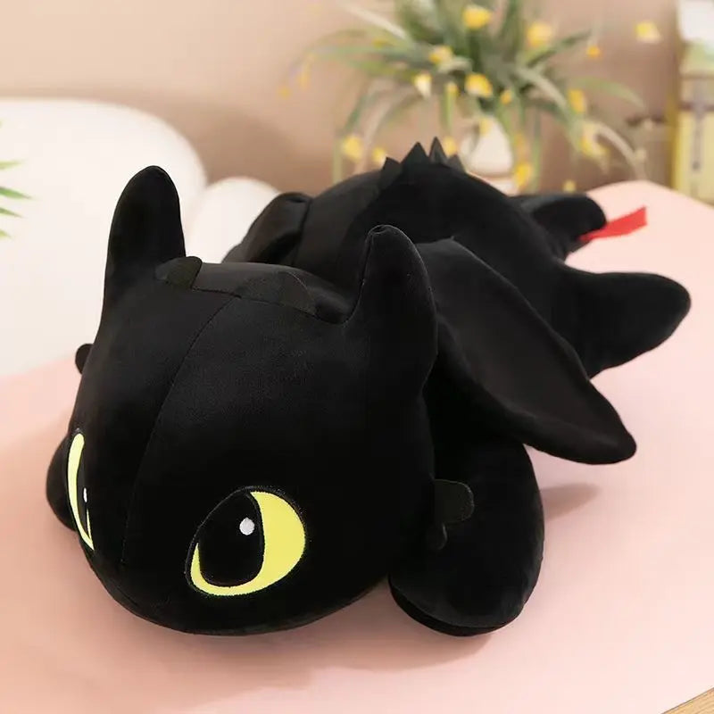 Movie Toothless Kawaii Little Flying Dragon Plush Toy Lying Posture Style Movies Toothless Doll Pillow Children Couple Christmas Birthday Gift