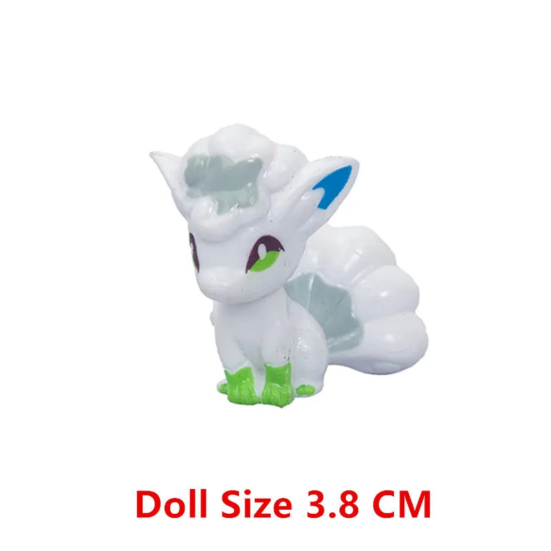Pokemon Cartoons Movie Anime Figure 4-13Cm Pikachu Mewtwo Charmander Blastoise Gurado Pet Action Model Toy Gifts