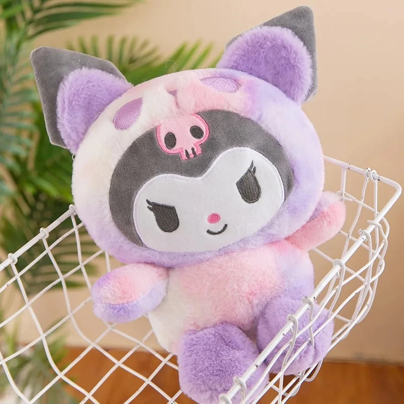 Anime Kuromid Toys Sanrio 25Cm Kawaii Mymelody Cinnamorol Plush Soft Stuffed Animals Doll Plushie Pillow Xmas Gift Decor