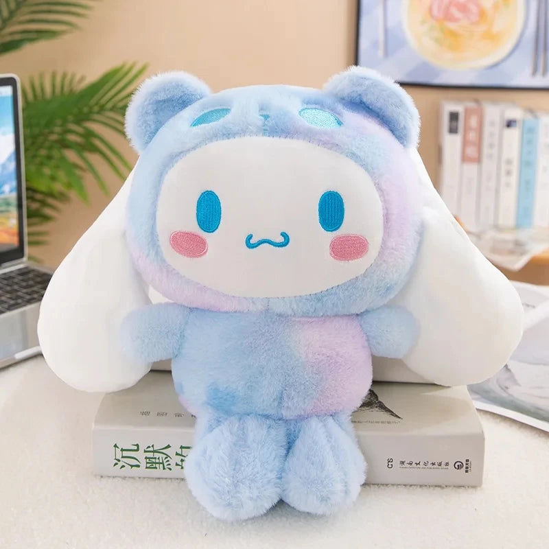 Anime Kuromid Toys Sanrio 25Cm Kawaii Mymelody Cinnamorol Plush Soft Stuffed Animals Doll Plushie Pillow Xmas Gift Decor