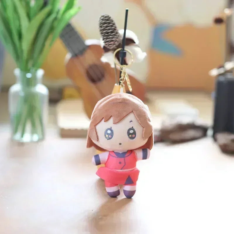 Hatsune Miku Anime Plush Toy KAITO MEIKO Luka Kagamine Rin Len Figure Stuffed Doll Kawaii Q Version Keychain Bag Pendant Gift