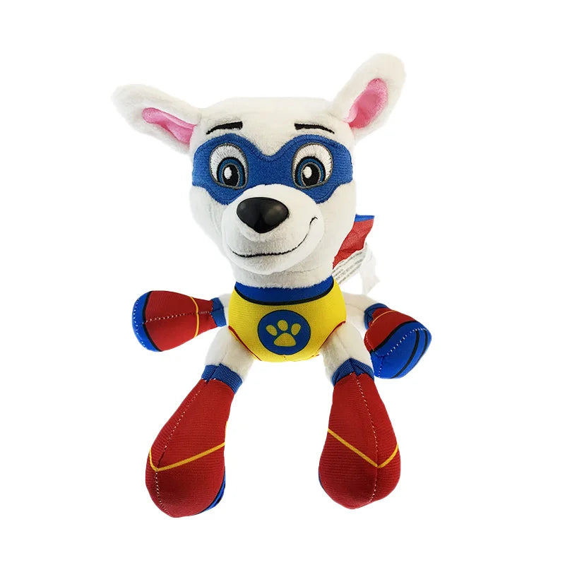 Cartoon Paw Patrol Plush Doll 19cm Chase Rock Animal Dog Cartoon Model Action Figures Movies Peripherals Children Christmas Gift