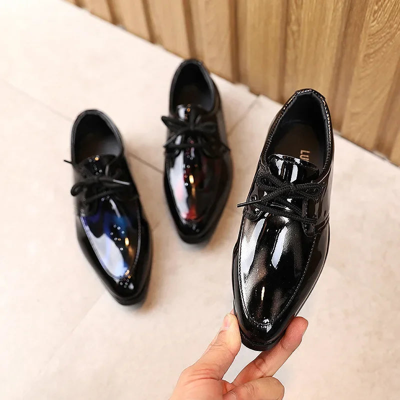 Formal Pointed Toe Leather Shoes