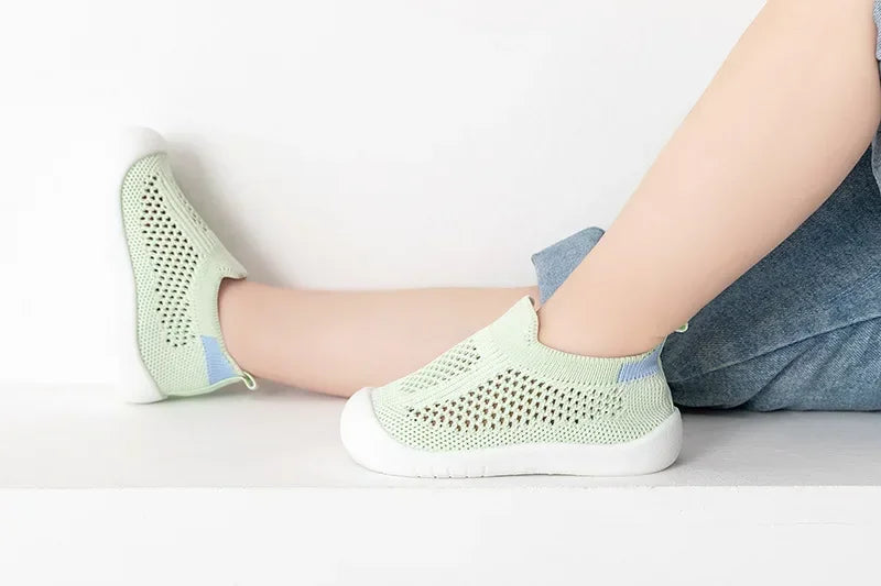 Toddler Breathable Slip-on Sneakers