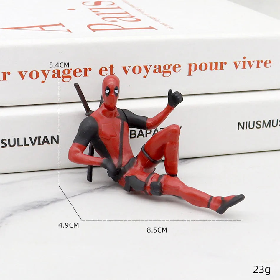 Deadpool 3 movie Deadpool & Wolverine Figure Toy Doll Model Decoration For Kid Birthday Gifts