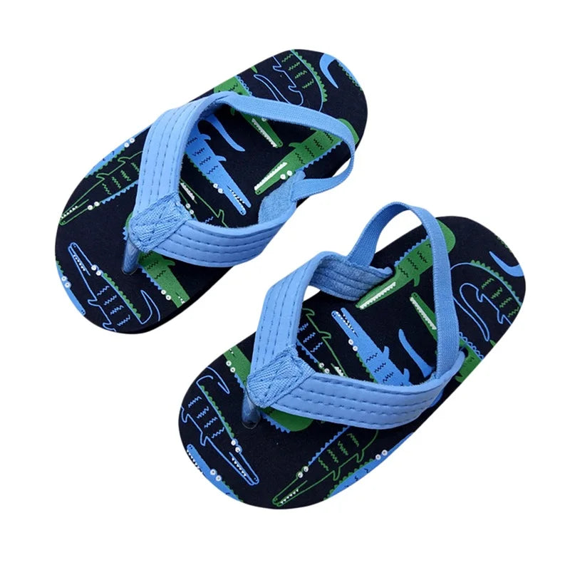 Toddlers rainbow Flip Flops