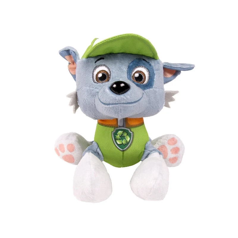 Cartoon Paw Patrol Plush Doll 19cm Chase Rock Animal Dog Cartoon Model Action Figures Movies Peripherals Children Christmas Gift