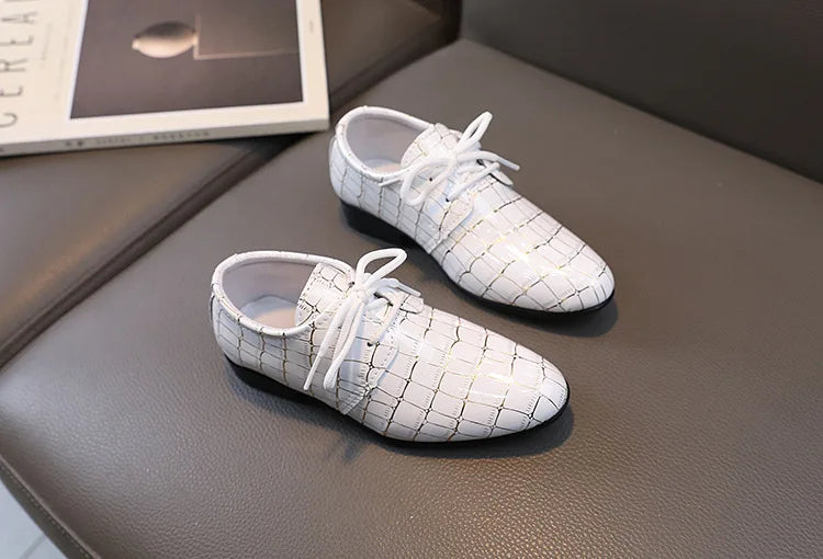 Boy's formal Leather Pointed Toe Shoes