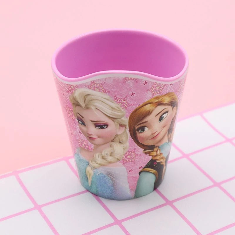 FROZEN MOVIE Elsa Anna Olaf cartoon children's bowl and spoon set personalized creative animation movie anti-fall tableware wholesale