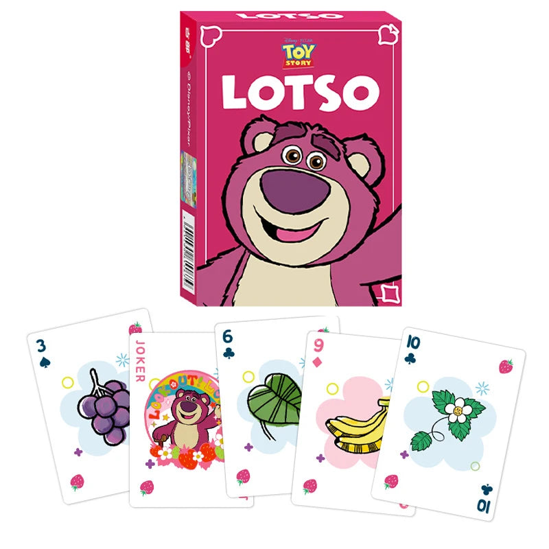 DISNEY MOVIES PLAYING CARS Stitch Poker Lots-o'-Huggin' Bear Playing Cards Poker Indoor Family Entertainment Games