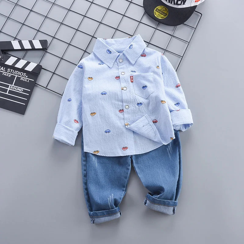 Children's FALL Shirt Pants Outfit SET