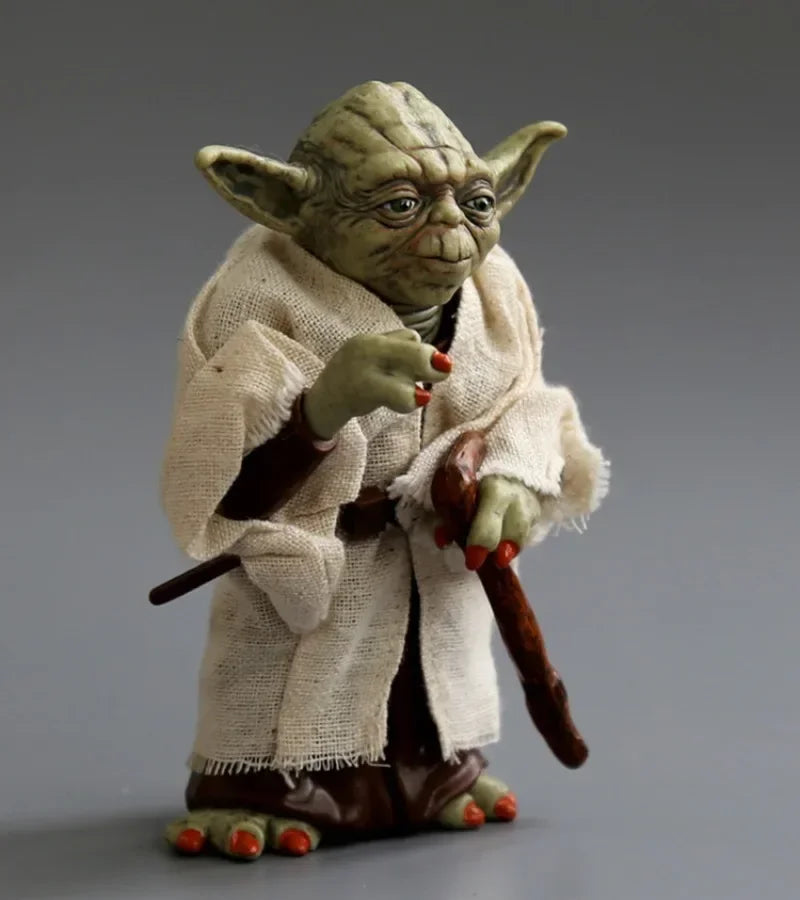 Stars Wars Movies Grand Master YODA Character Scale Model Action Figure Model Desktop Ornament Doll Toys Birthday Gifts