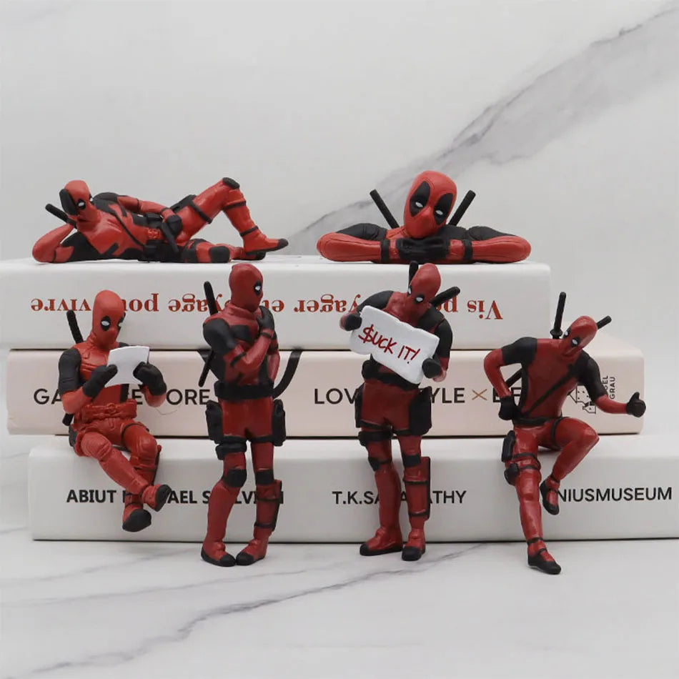 Deadpool 3 movie Deadpool & Wolverine Figure Toy Doll Model Decoration For Kid Birthday Gifts