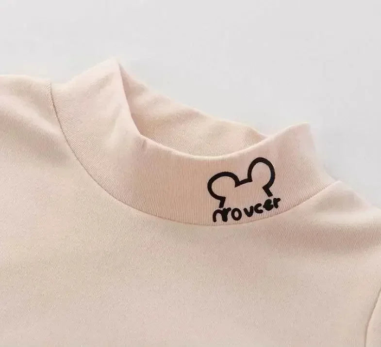 Girl's Long Sleeve Turtleneck Tees