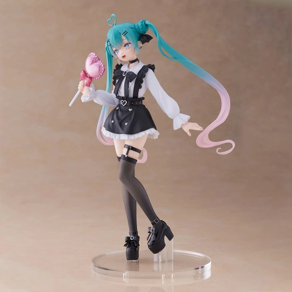 Hatsune Miku Anime 21cm Figure Fashion Subclture Miku Action Figure Christmas Gift PVC Collection Model Doll Toys