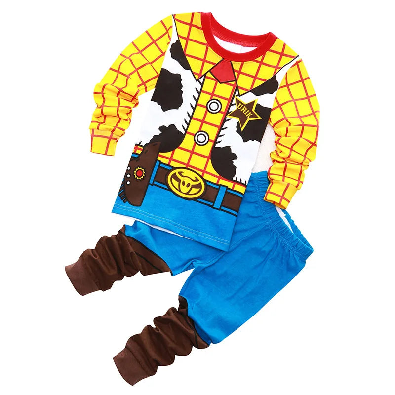 Children's DISNEY MOVIE Character Themed Pajamas Set