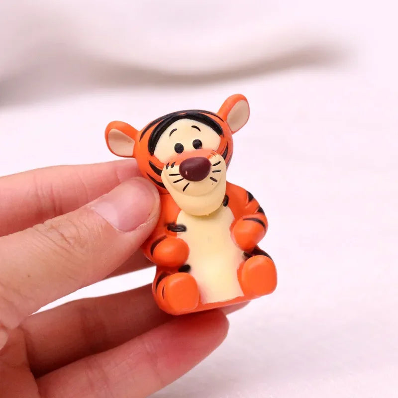 Cartoon Winnie The Pooh 10pcs/set Action Figure Toy Pooh Bear Tigger Eeyore Piglet Action Figure Dolls Toy Gifts For Kids