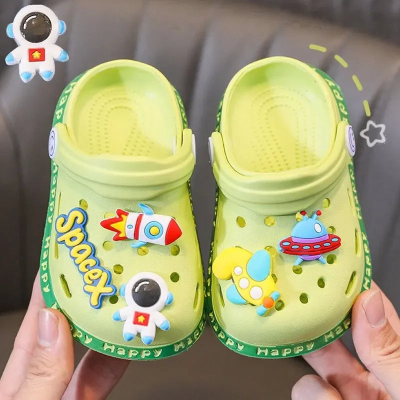 Space X themed Kids Sandals