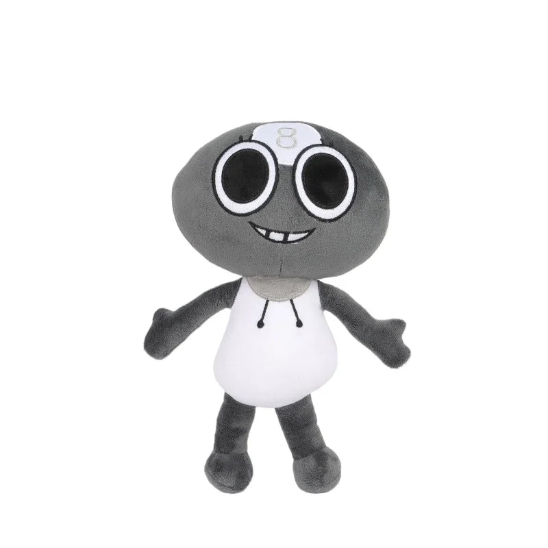 DANDY'S WORLD Plush Cute Dandy World Scrap Stuffed Horror Game Goob Pebble Plushie Soft Pillow Doll Children Gifts Doll